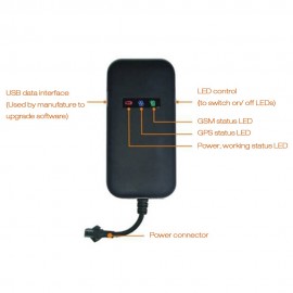 GPS Tracker for Vehcile GT02A Real Time Tracker Anti-theft Device GPS/GSM Locator for Car Motorcycle Bike