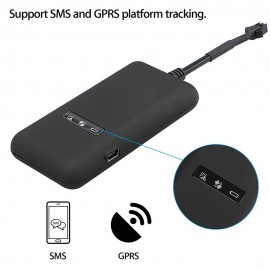 4 Band Mini Realtime GPS Antenna Car Vehicle Tracker Locator GPRS GSM Tracking System Device Vehicle/Truck/Van Auto GPS Locator