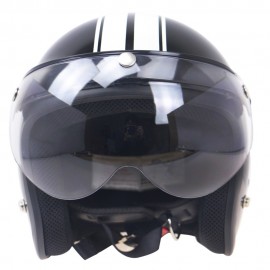 Universal Windproof 3-Snap Motorcycle Helmet Visor Front Flip Up Visor   Wind Shield Lens For Motorcycle Helmet Sunglasses