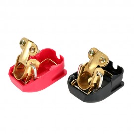 Pair of 12V Quick Release Battery Terminals Clamps for Car Caravan Boat Motorhome