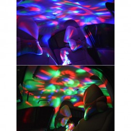 Car Interior Atmosphere Neon Light