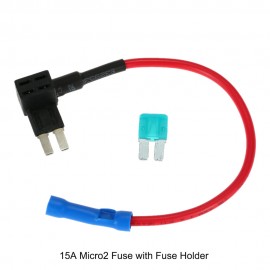 Micro2 Micro II ATA Add A Circuit 32V 15A Car Fuse with Fuse Adapter