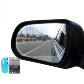 Car Rearview Mirror Film Anti-Fog Membrane Waterproof Rainproof Car Mirror Window Protective Film 2 PCS