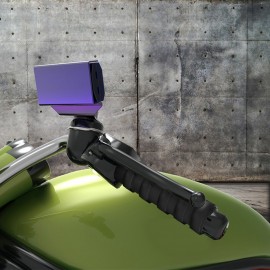 Motorcycle DC 10-150V Digital Voltmeter LED Display Waterproof Voltage Tester Battery Moniter Gauge with Bracket